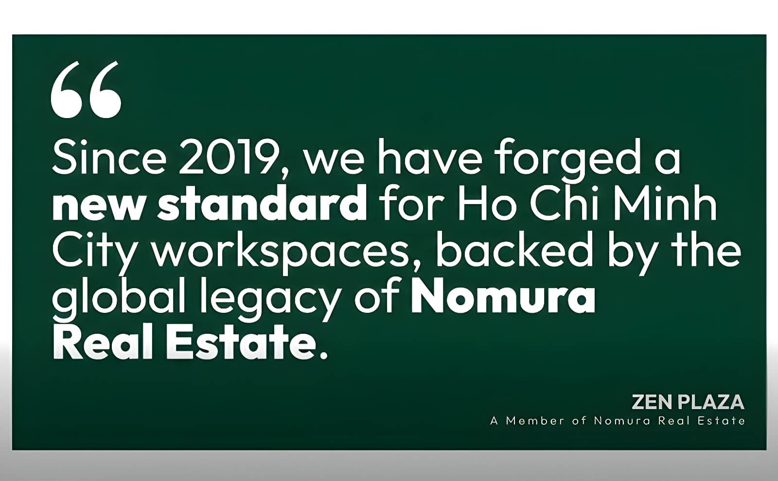 ZEN PLAZA SỰ BẢO CHỨNG TỪ MỘT TẬP ĐOÀN BẤT ĐỘNG SẢN HÀNG ĐẦU